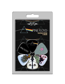 Perris Guitar Picks 6 Pack Pink Floyd