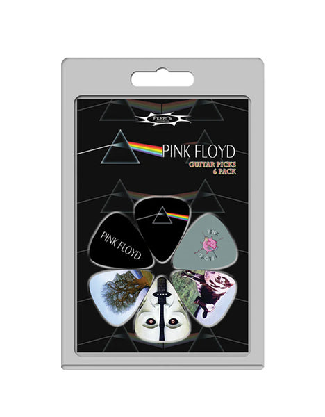 Perris Guitar Picks 6 Pack Pink Floyd