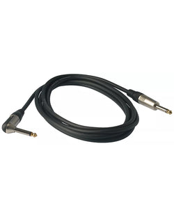 RockCable 3M Instrument Cable - angled / straight TS Black