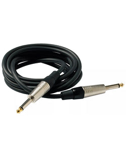 RockCable 6M Instrument Cable Straight TS Black