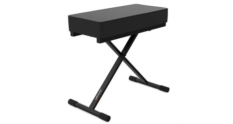 Audibax KB150 Black Foldable Bench for Piano / Keyboard