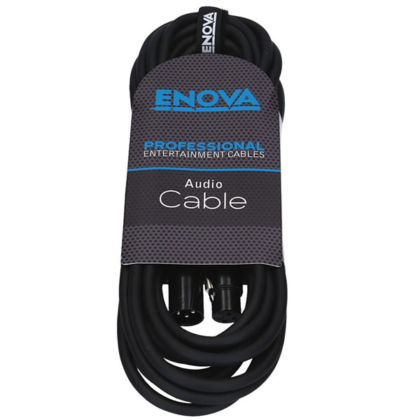 Enova 15 m XLR female to XLR male microphone cable  3-pin EC-A1-XLFM-15