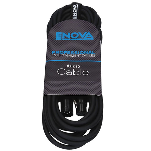 Enova 15 m XLR female to XLR male microphone cable  3-pin EC-A1-XLFM-15