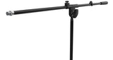Audibax Ayra 5L Black Microphone Floor Stand with Boom Arm