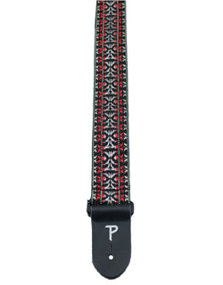 Perris Silver / Red Hootenanny Guitar Strap