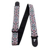 Perris Geometric Jacquard Guitar Strap