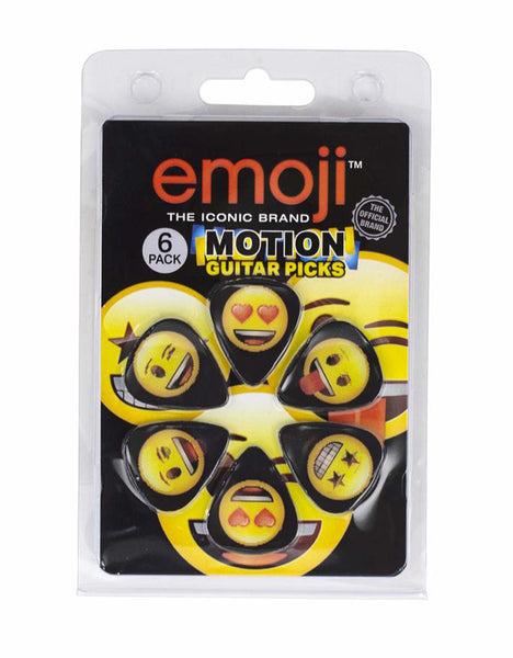Perris Emoji Guitar Picks 6 Pack