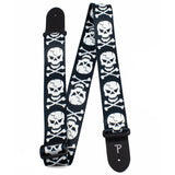 Perris SKULL AND BONES GUITAR STRAP