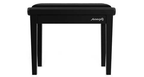 Audibax KB600 Black Padded Piano / Keyboard Bench