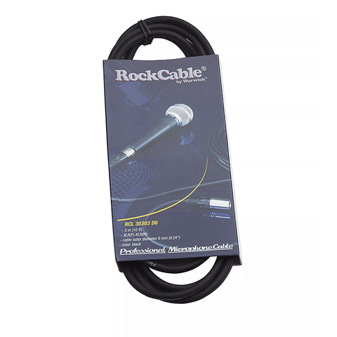 RockCable 3 m Cable - XLR (male) / XLR (female)