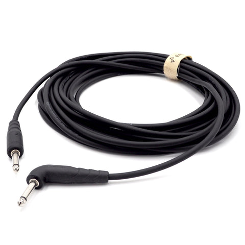 Enova 8 m instrument cable - 6.35mm straight jack to 100 degree relaxed angled 6.35mm jack  NXT-I2-PLMM2-8