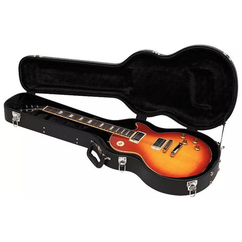 RockCase Electric Guitar LP Style Hardshell Case - Black