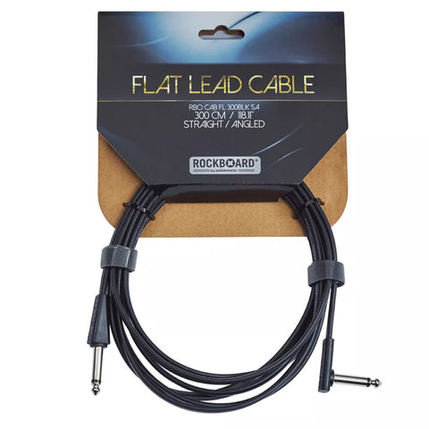 RockBoard Flat 3 Meter Straight / Angled Instrument Cable