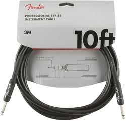 Fender PROFESSIONAL SERIES INSTRUMENT CABLE - 10ft