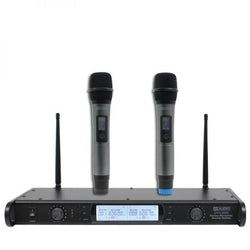 W Audio DTM 600H Twin Handheld Diversity System (606.0Mhz-614.0Mhz)