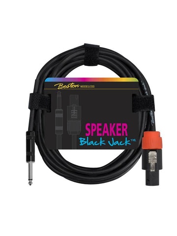 Boston Black Jack Speakon To Jack Cable 1 meter