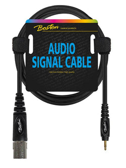 Boston Audio Signal Cable XLR to Male Jack 3.55m Stereo, 3 Meter
