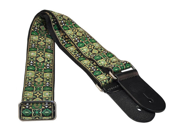 GST-186-GN  | Gaucho Traditional Series guitar strap