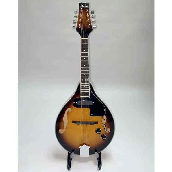 Custodia Per Mandolino Ortega - Case Economy Per Mandolino Stile F, Imbottita In Velluto - Foto 7