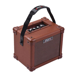 Aroma 10w Acoustic Guitar Amp AG10A Brown