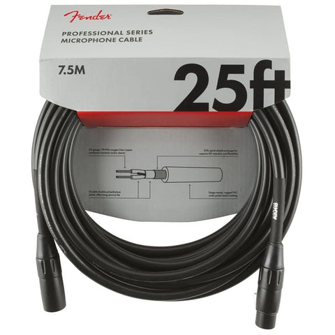 Fender Professional Series 25ft XLR Cable