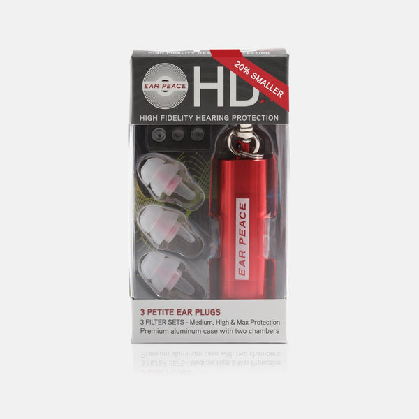 EARPEACE HD - MUSICIANS EAR PLUGS EP03 Red Case