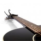 Kyser KG6BC Quick Change Capo for 6-string guitars - Black Chrome