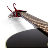 Kyser KG6R Quick-Change Guitar Capo - Red