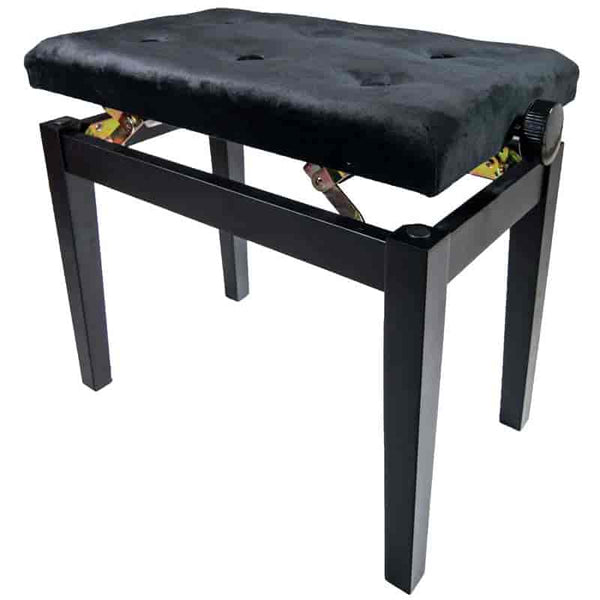 Koda SONATA Adjustable Piano Stool, Satin Black