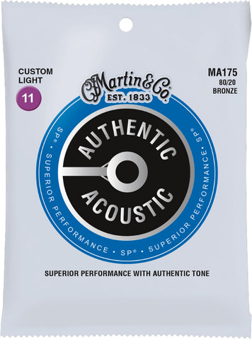 Martin M175 .011 Gauge Acoustic Guitar Strings