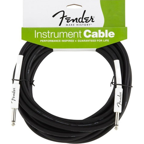 Fender Performance Series FG20 20 Foot Guitar Instrument Cable - Black