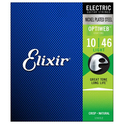 Elixir 19052 .010 Gauge Electric Guitar Strings