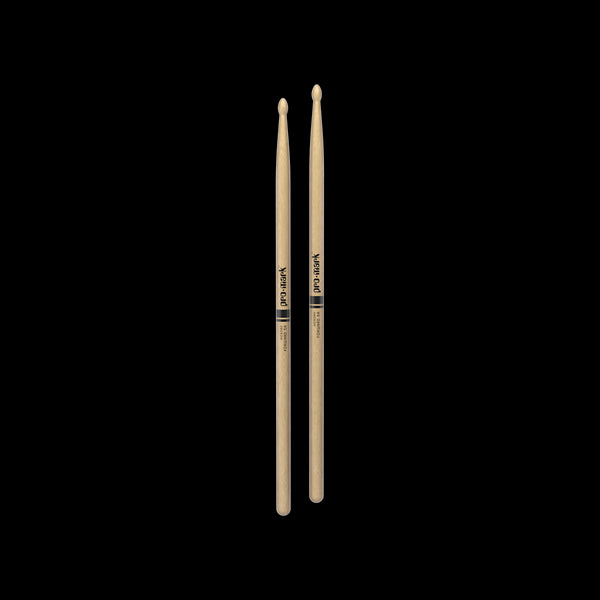 Promark Forward 5A Lacquered Hickory Wood Tip Drumsticks