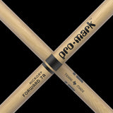 Promark Forward 7A Lacquered Hickory Wood Tip Drumsticks