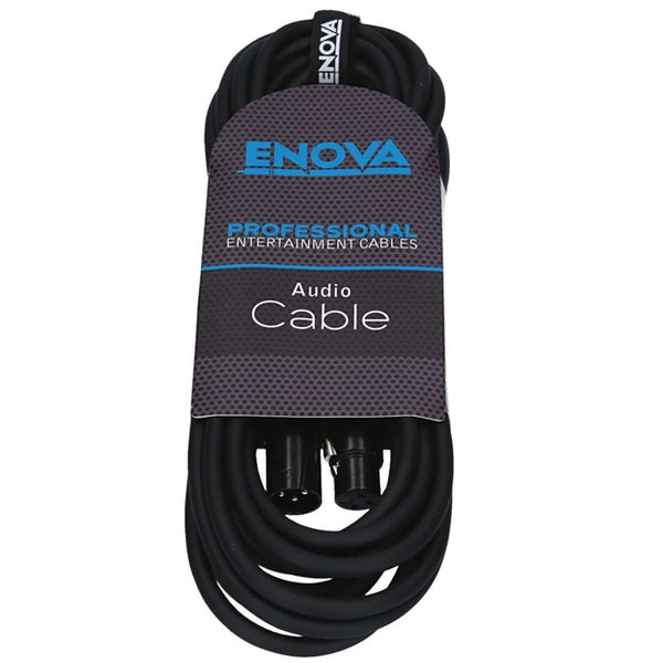 Enova 1 m XLR female to XLR male microphone cable 3-pin analogue EC-A1-XLFM-1